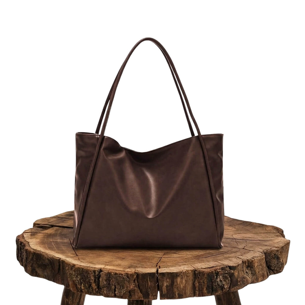 Patrícia - Bolsa Tote Macia com Alças Finas