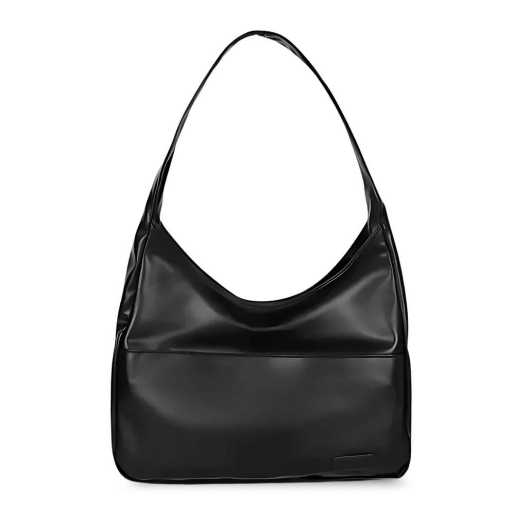 Natália - Bolsa de Ombro Hobo com Bolso Frontal