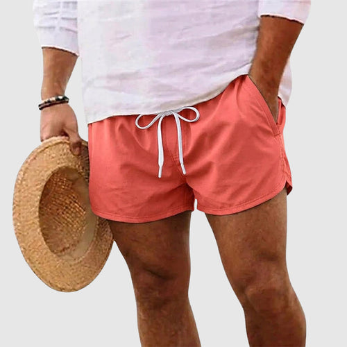 Lucindo - Short Masculino com Cordão Secagem Rápida