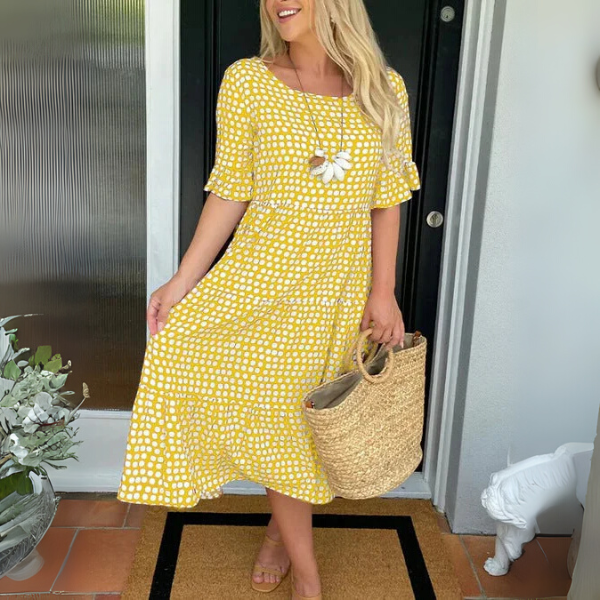 Valquíria - Vestido Midi Solto