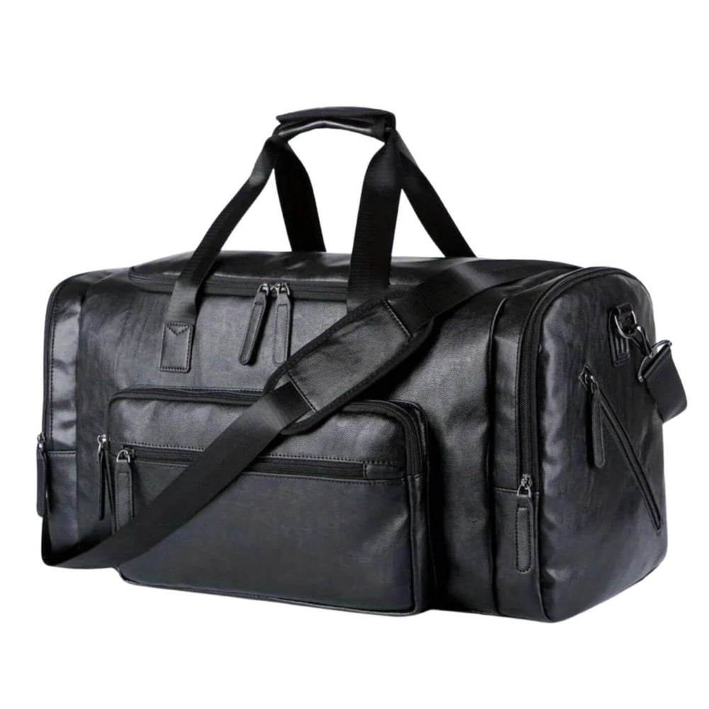 Márcia - Bolsa de Ombro de Viagem com Bolsos Laterais