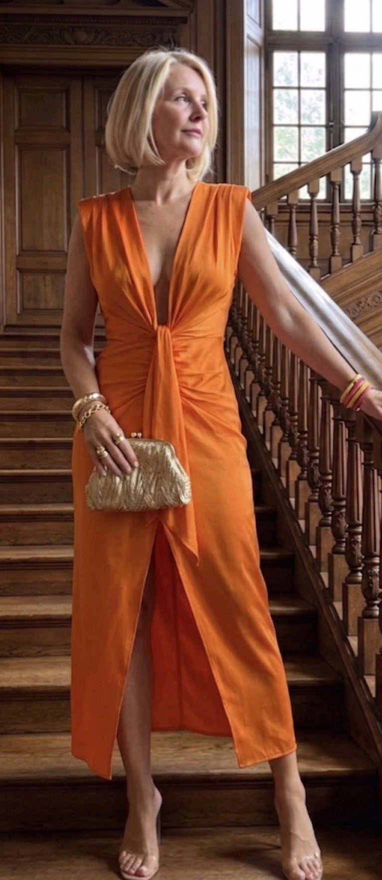 Helena - Vestido Plissado Elegante