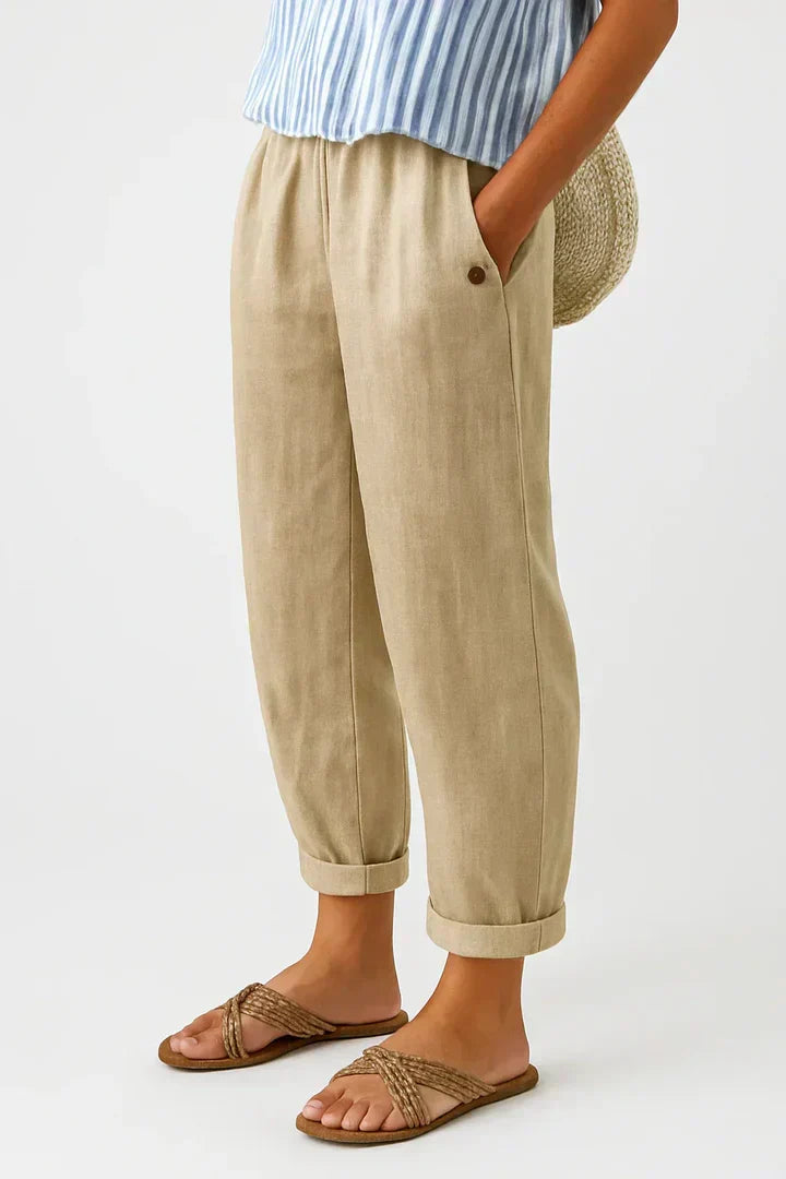 Valdomiro - Calça de Linho Masculina