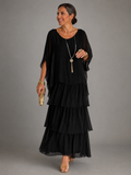 Lara - Vestido Longo Elegante Fluido