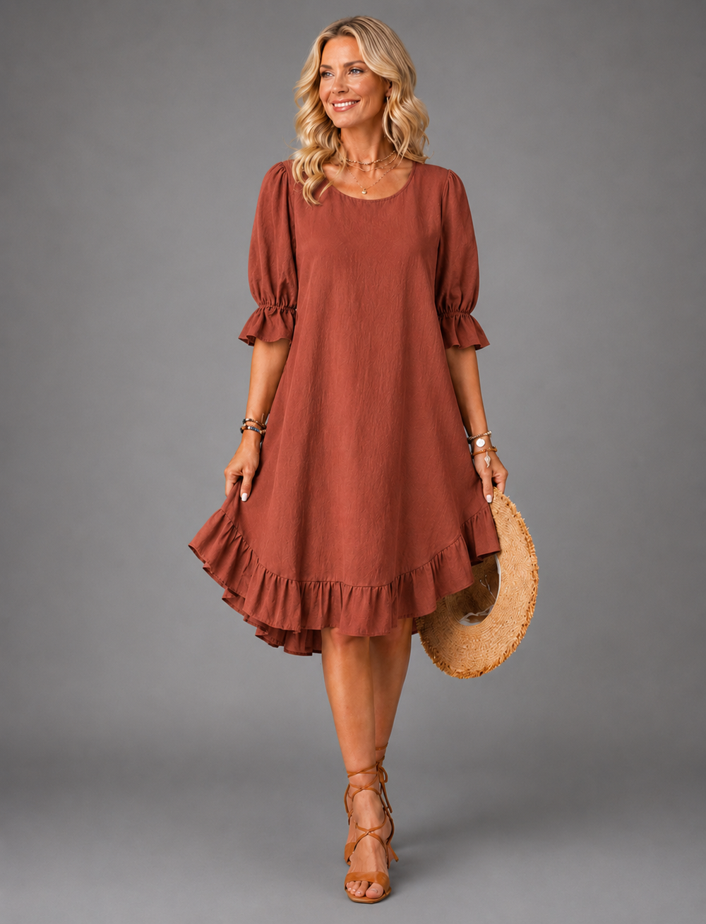Elira - Vestido Confortável Sem Esforço