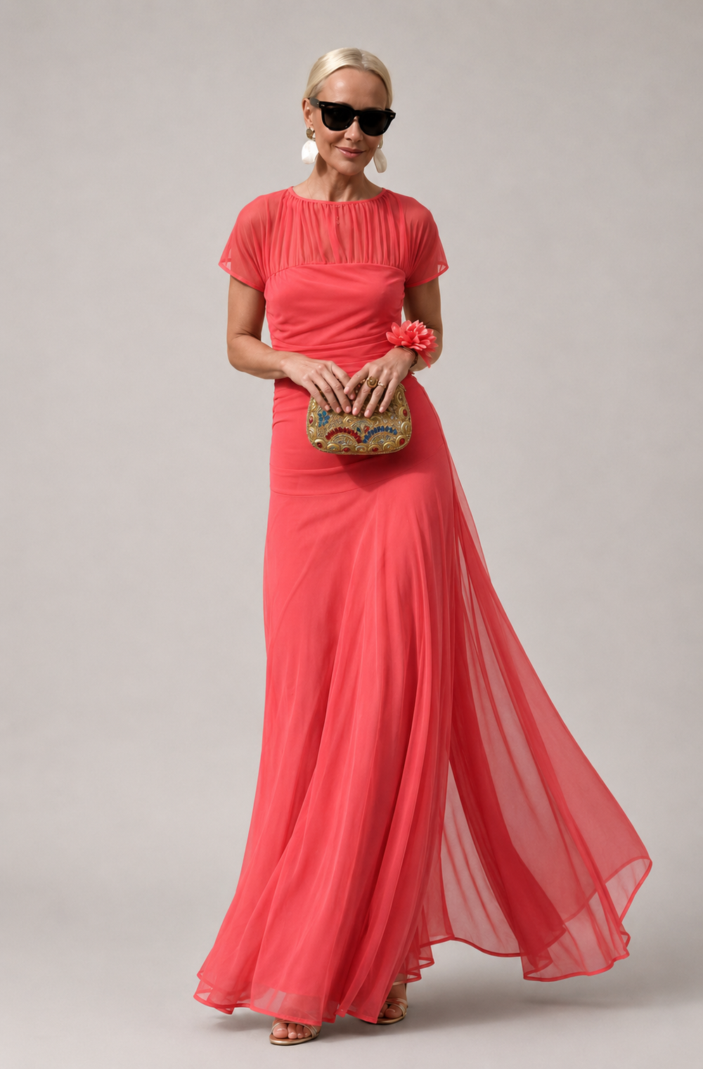 Lauren - Vestido de Chiffon
