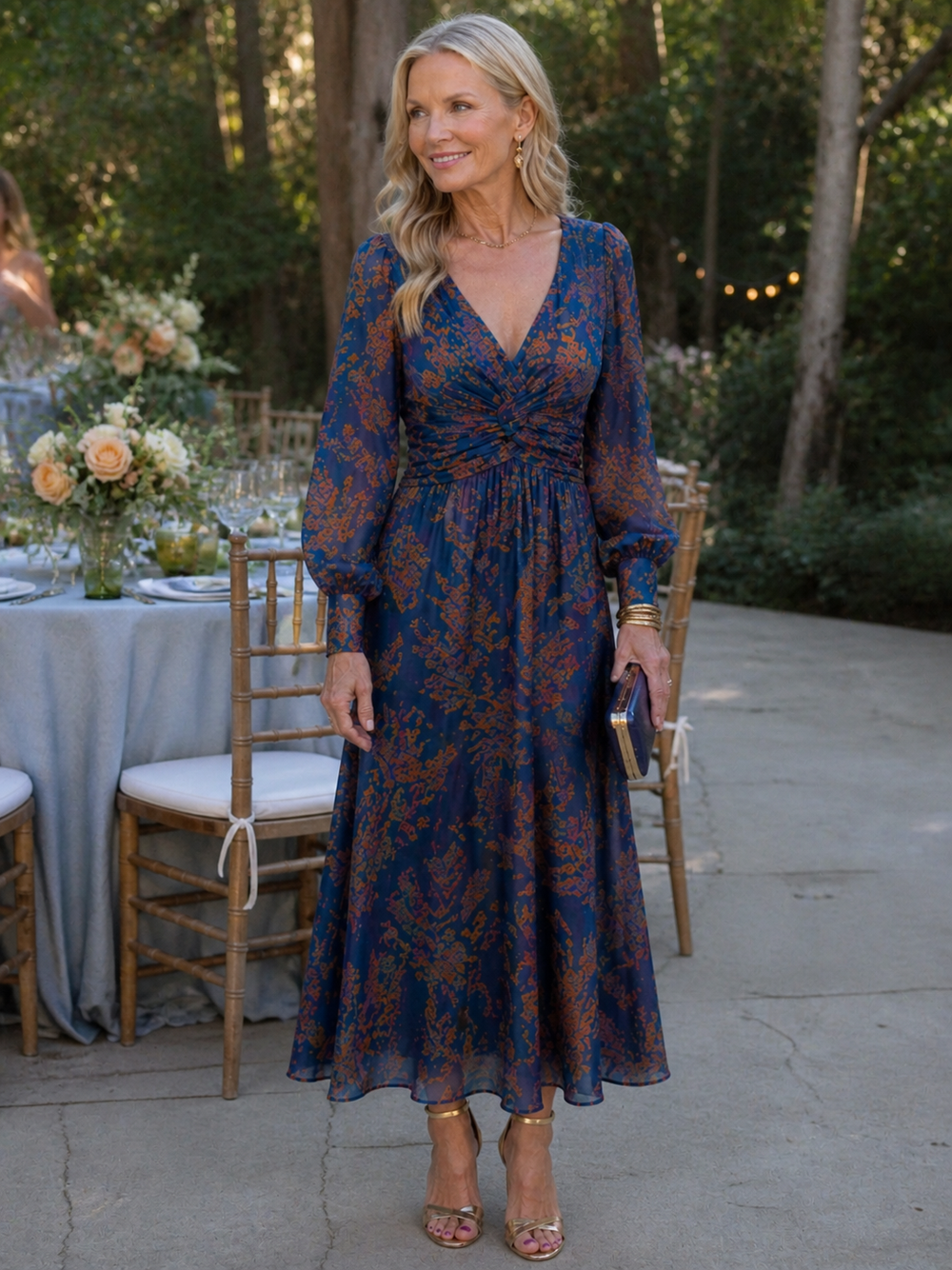 Adriana - Vestido com Estampa Floral