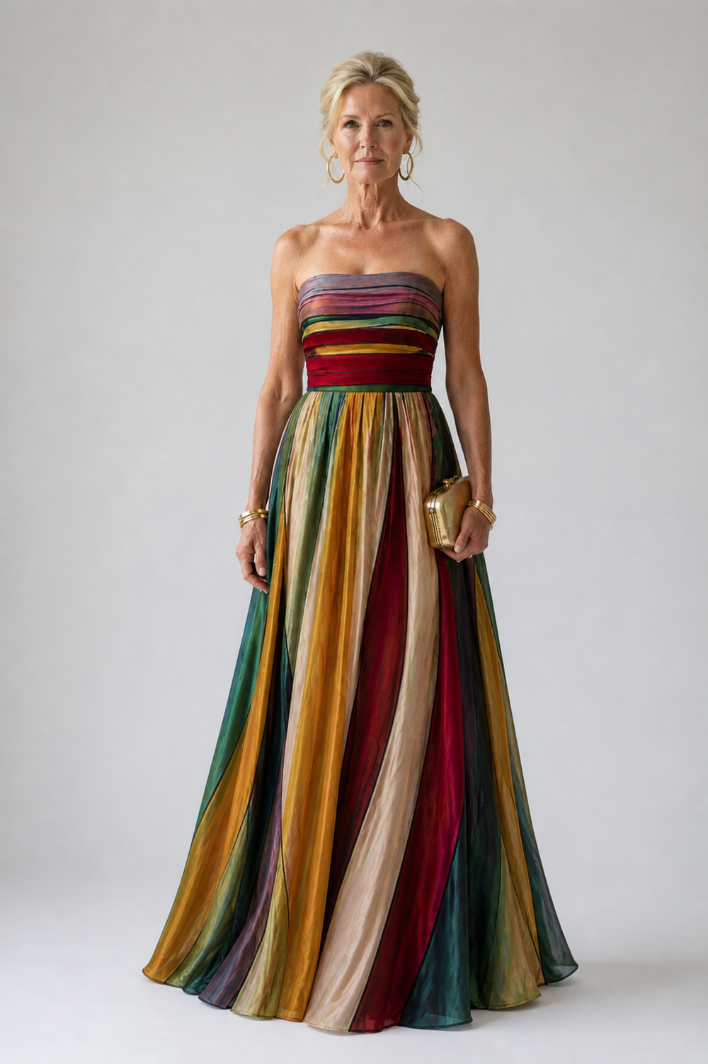 Adriana - Vestido Tomara que Caia Evasê