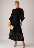 Carolina - Vestido Midi de Renda