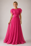 Alícia - Vestido de Festa Plissado