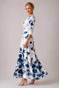 Ysa - Vestido Chique com Estampa Floral