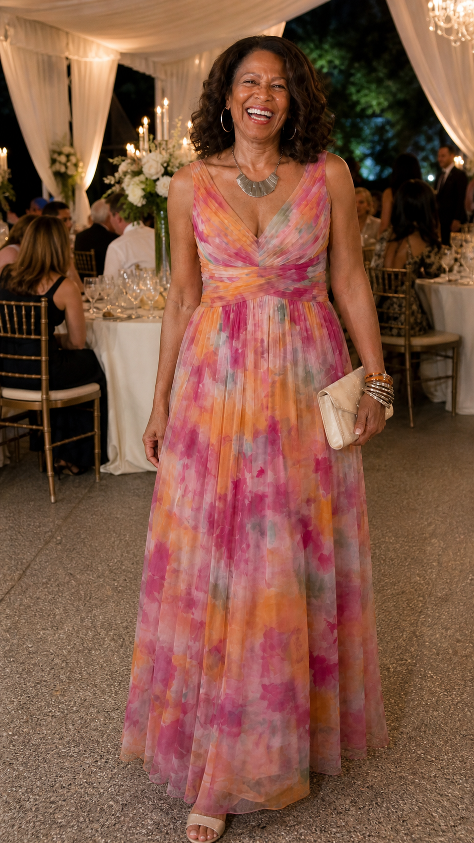 Aurora - Vestido Longo Envelope Suave