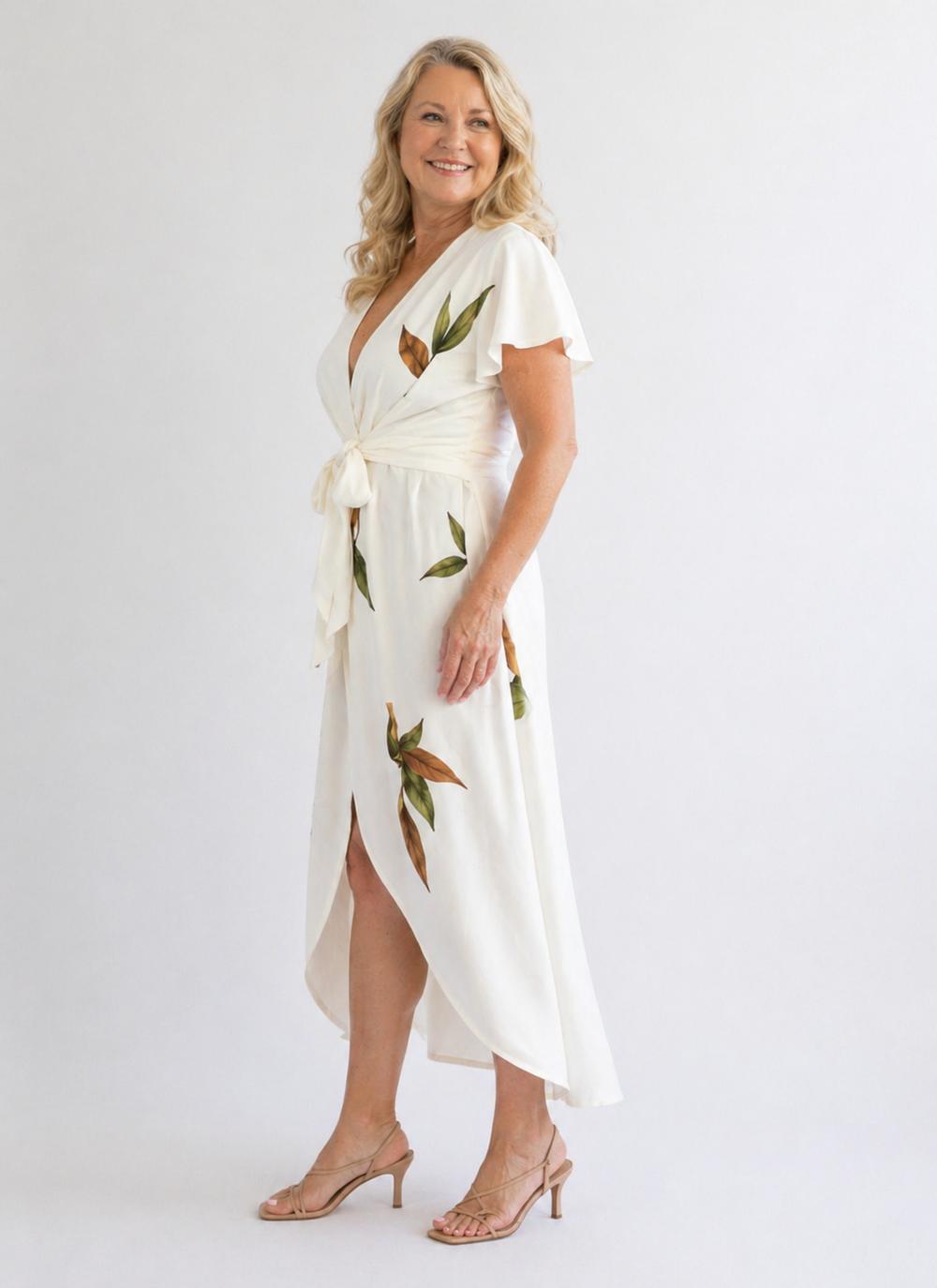 Cláudia - Vestido Envelope Elegante