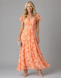 Giovana - Vestido Glamouroso que Disfarça a Barriga
