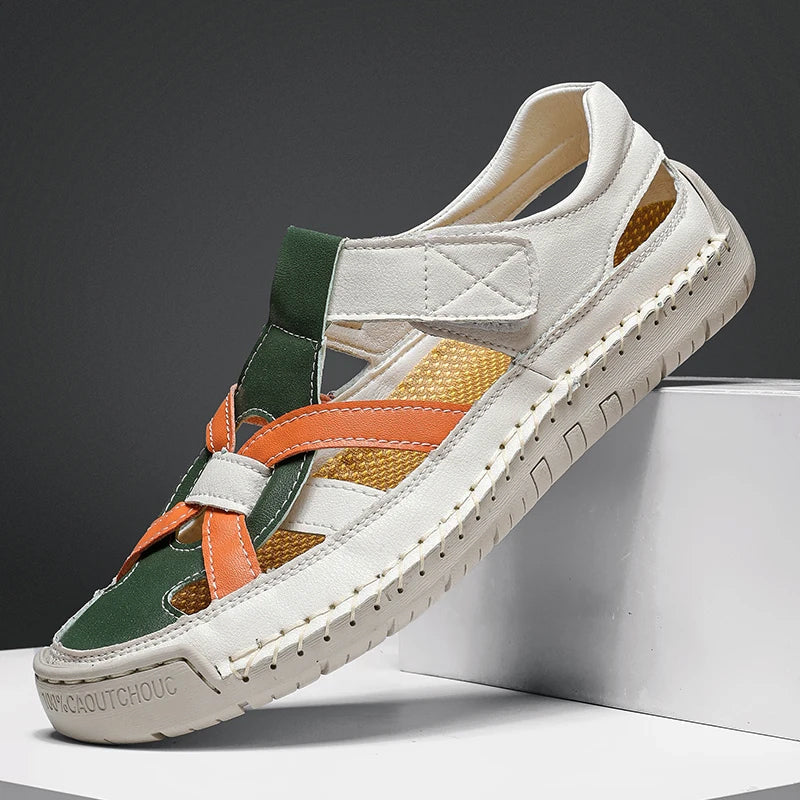 Norberto - Sandália Masculina Vazada