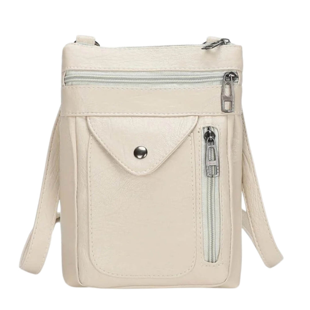 Josiane - Bolsa Transversal com Bolso de Lapela