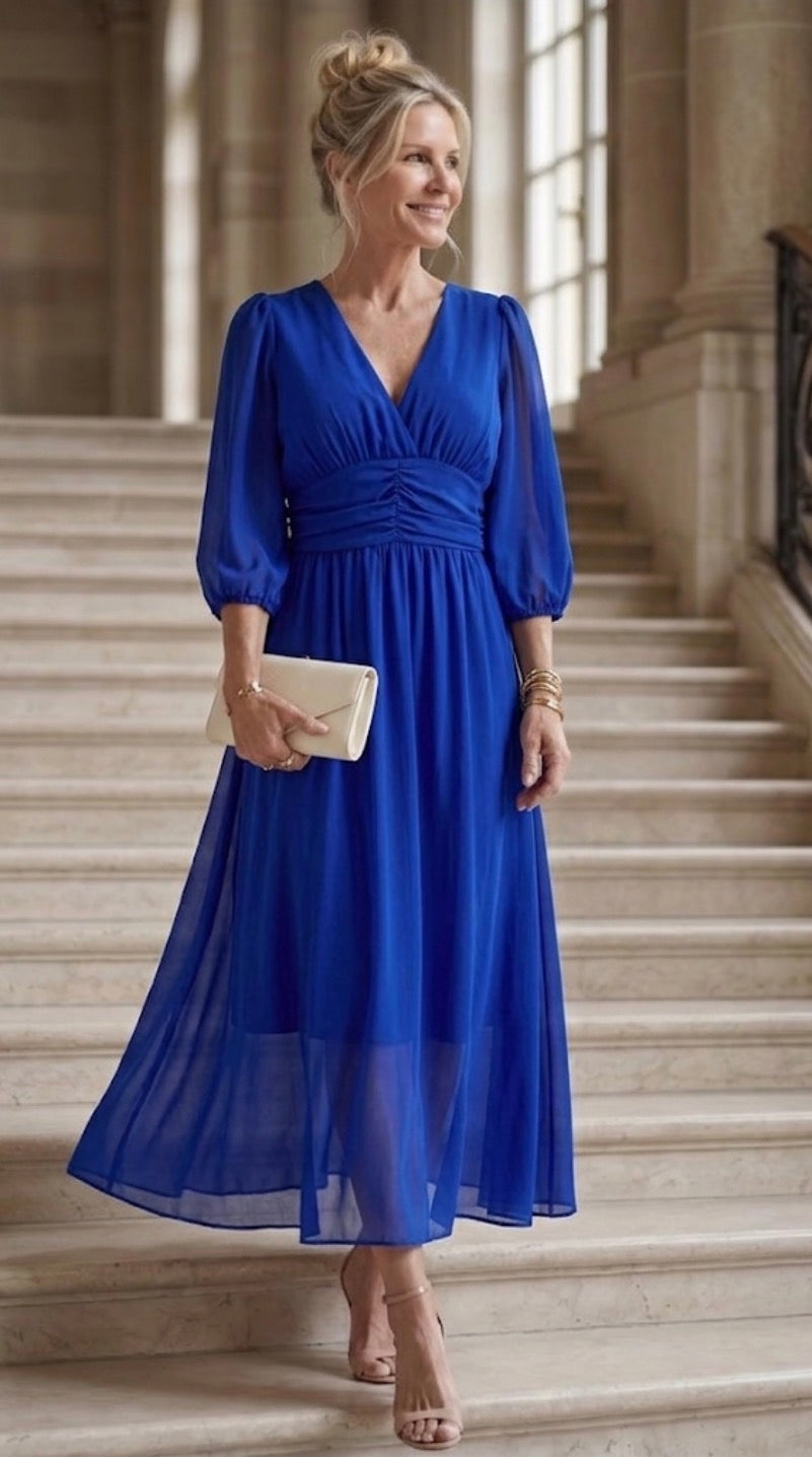Eliane - Vestido Envelope Elegante