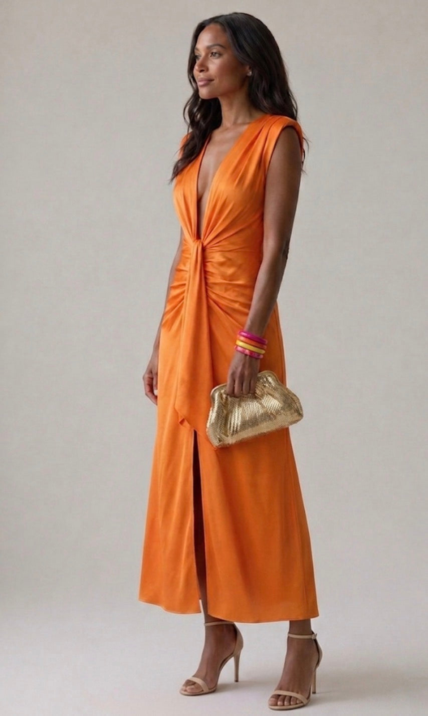 Helena - Vestido Plissado Elegante