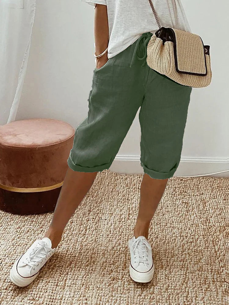 Cesarina - Short Feminino Solto