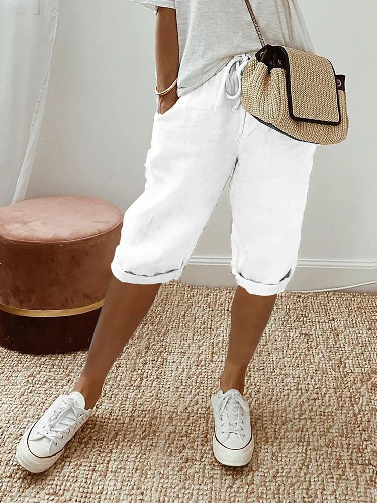 Cesarina - Short Feminino Solto