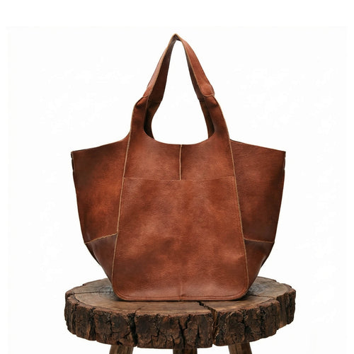 Kátia - Bolsa Tote Ampla com Alças Largas