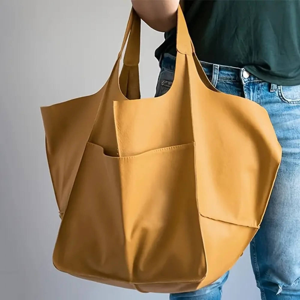 Kátia - Bolsa Tote Ampla com Alças Largas