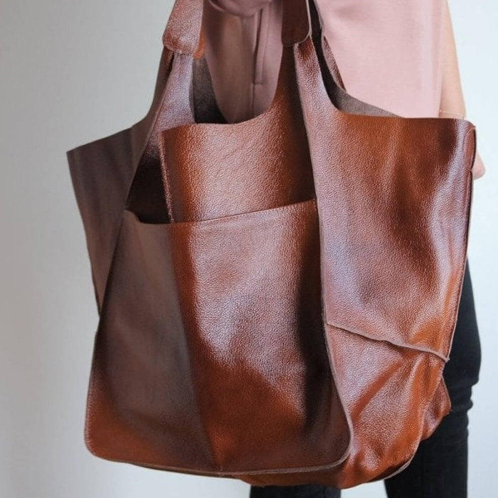 Kátia - Bolsa Tote Ampla com Alças Largas