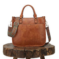 Suzana - Bolsa Tote com Alça Transversal Estampada