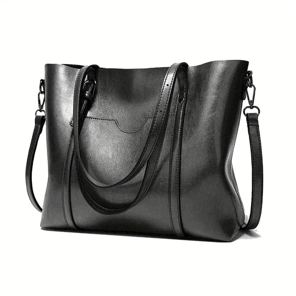 Jaqueline - Bolsa Tote com Bolso Frontal e Alça Longa