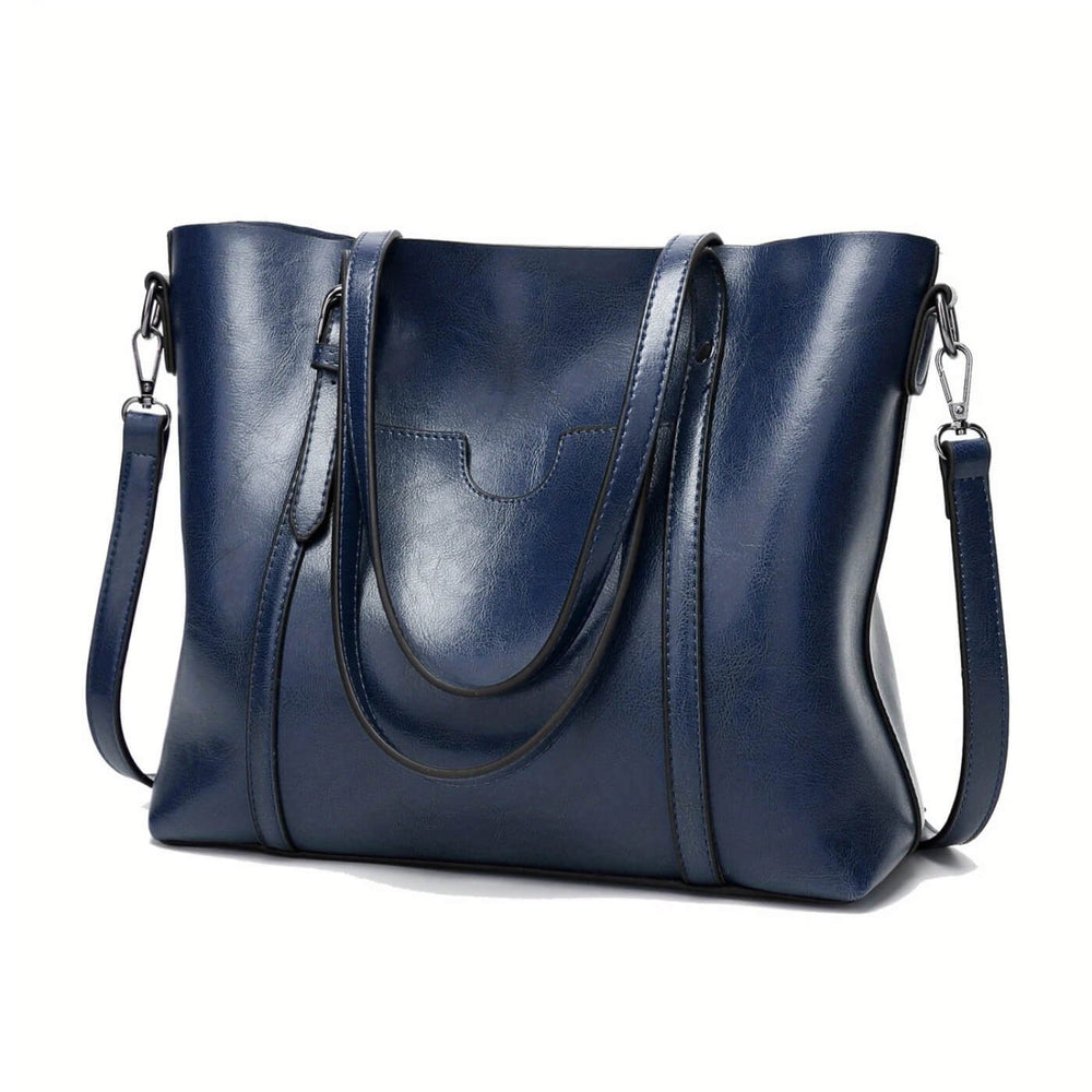Jaqueline - Bolsa Tote com Bolso Frontal e Alça Longa