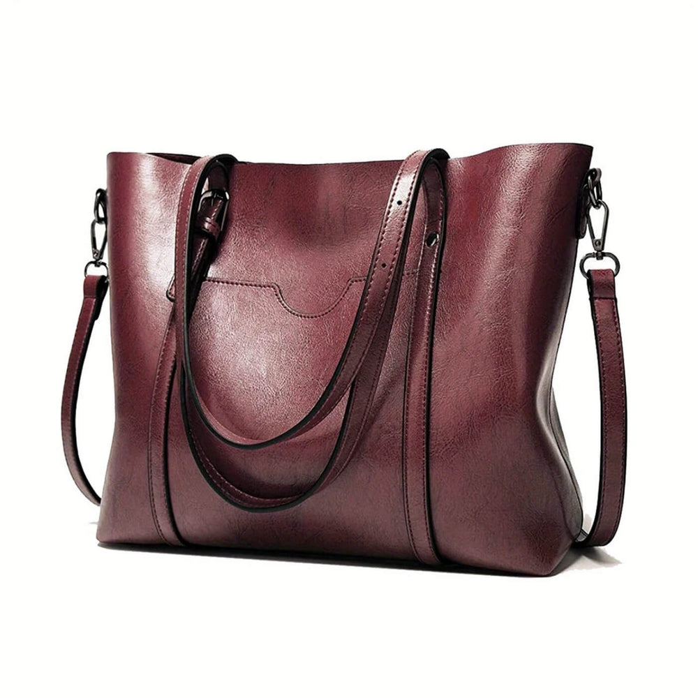Jaqueline - Bolsa Tote com Bolso Frontal e Alça Longa