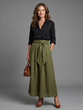 Vera - Conjunto Blusa e Saia Midi