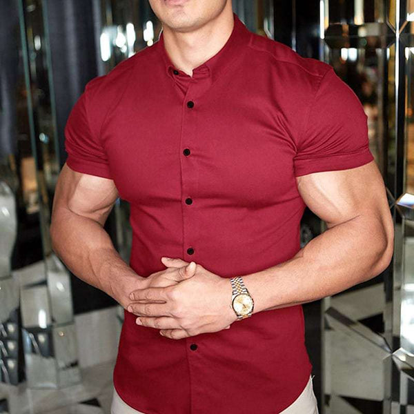 Mauro - Camisa Masculina Manga Curta
