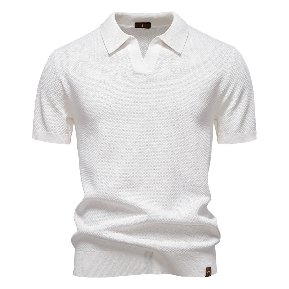 Abelardo - Camisa Polo Masculina Texturizada