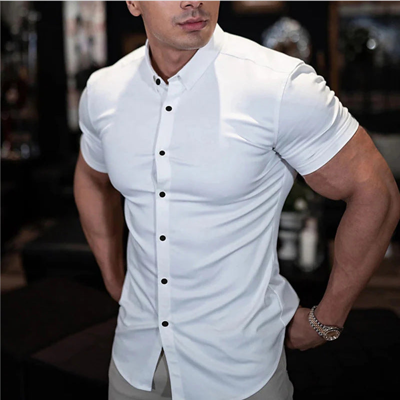 Mauro - Camisa Masculina Manga Curta