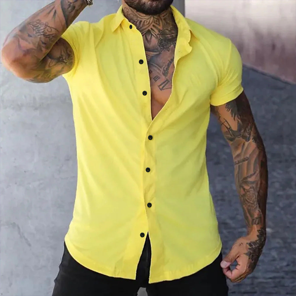 Mauro - Camisa Masculina Manga Curta