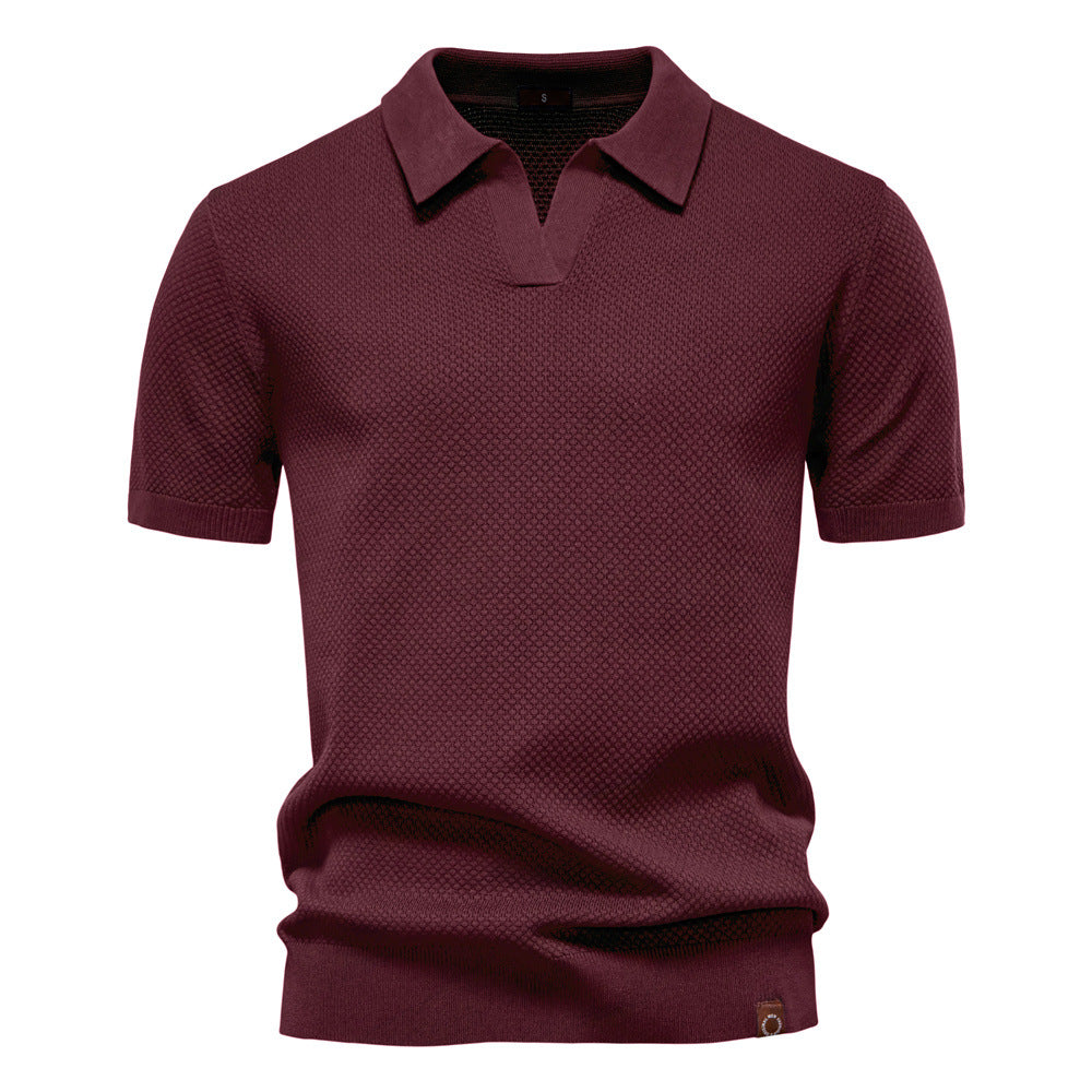 Abelardo - Camisa Polo Masculina Texturizada
