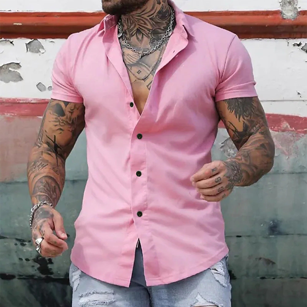 Mauro - Camisa Masculina Manga Curta