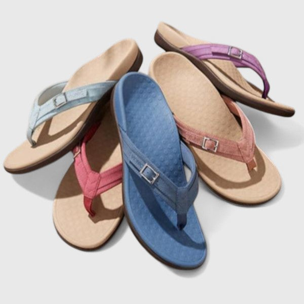 Maine - Chinelo de Dedo com Palmilha Texturizada e Fivela