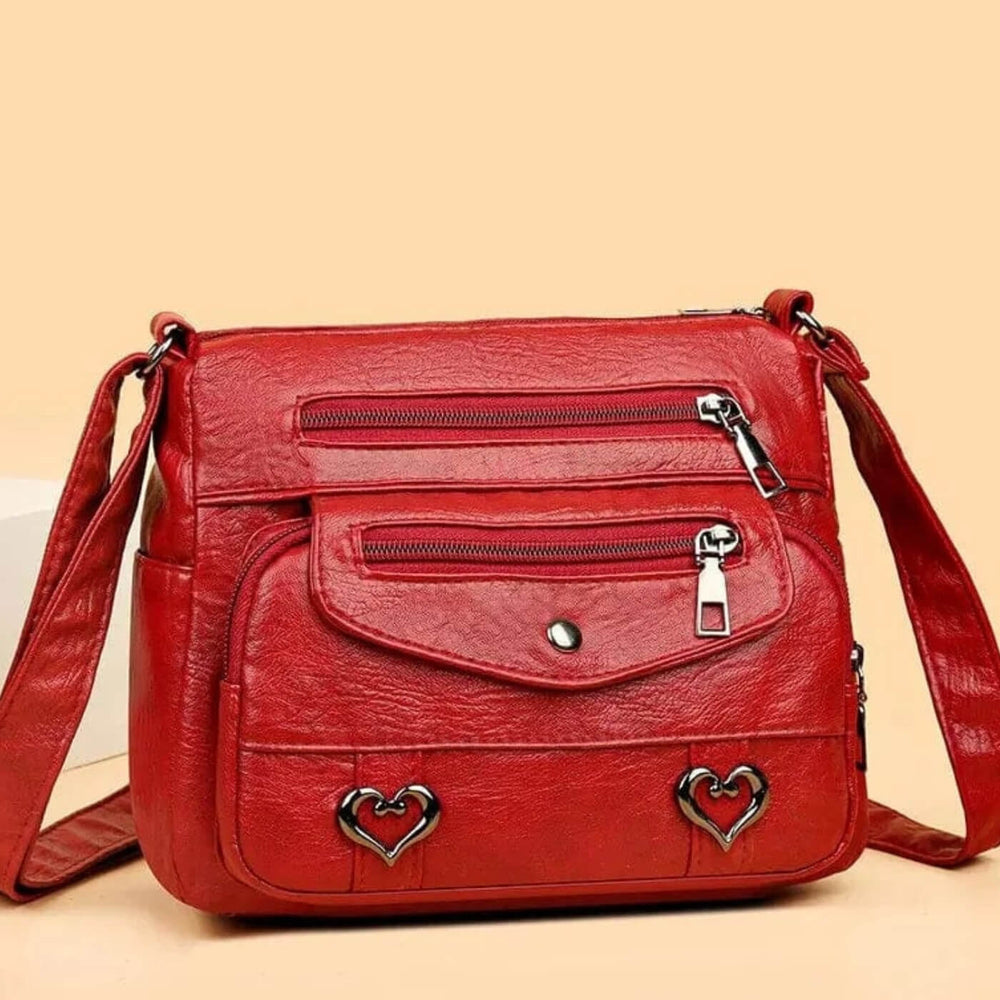 Pietra - Bolsa Transversal com Apliques de Coração