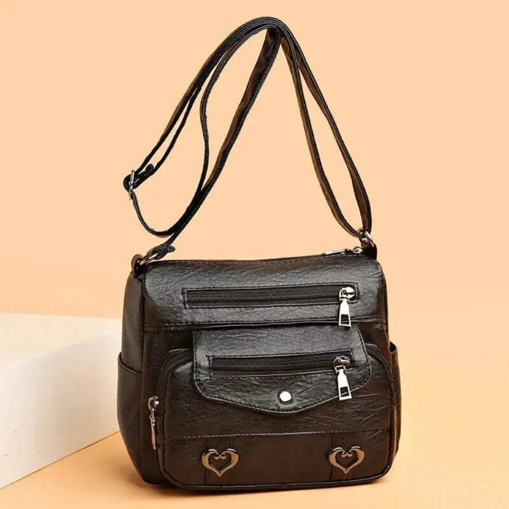 Pietra - Bolsa Transversal com Apliques de Coração