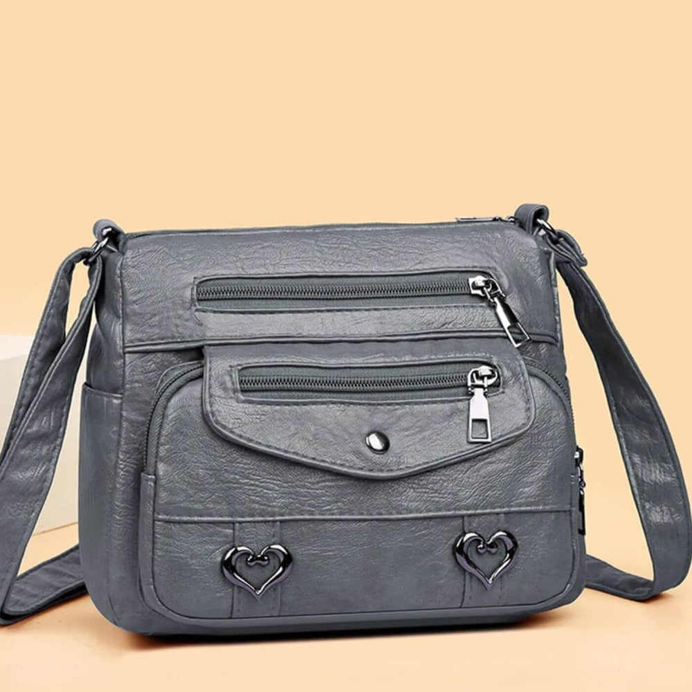 Pietra - Bolsa Transversal com Apliques de Coração