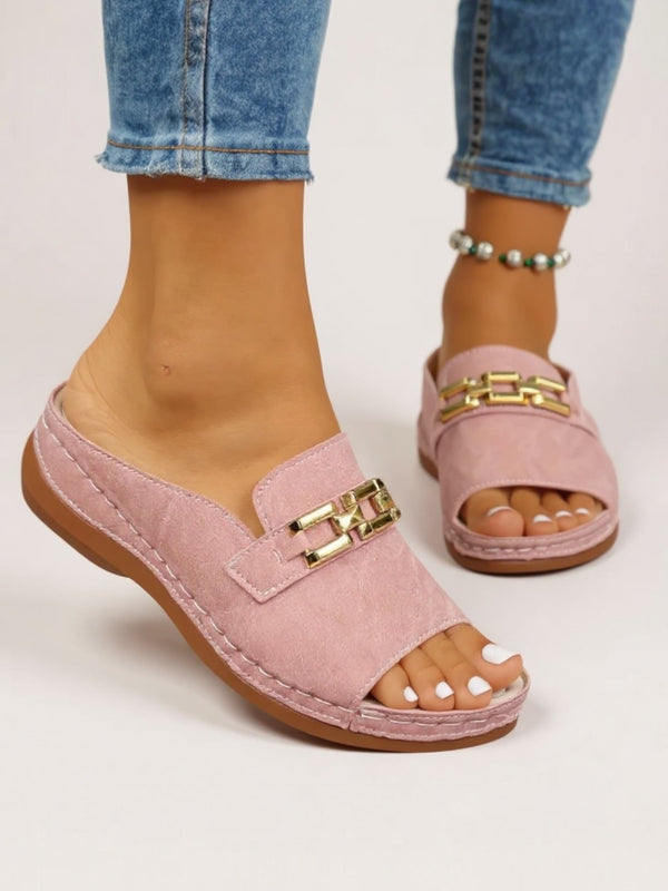 Gilvânia - Sandália Feminina Slip On