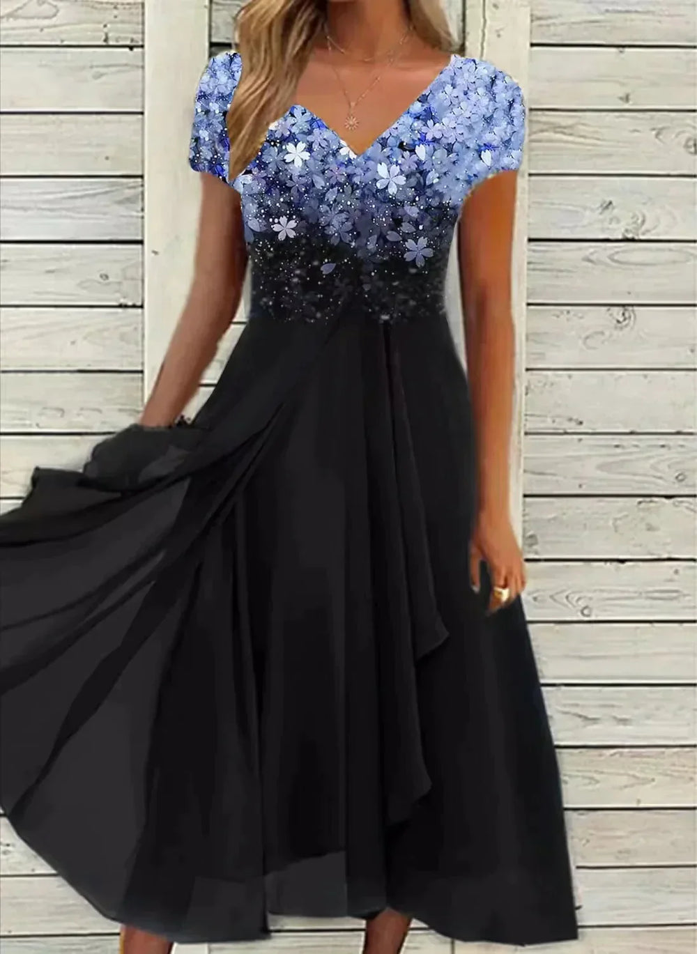 Dorotéia - Vestido de Festa Floral