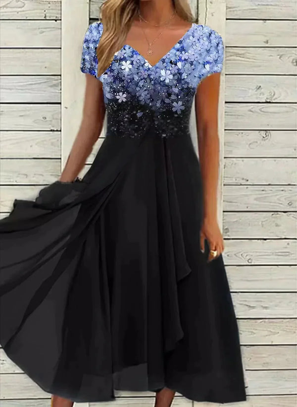 Dorotéia - Vestido de Festa Floral