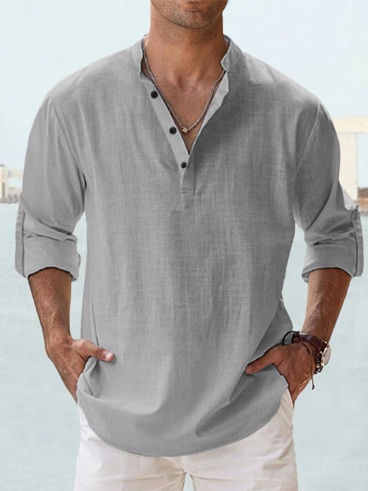Genésio - Camisa Masculina Respirável