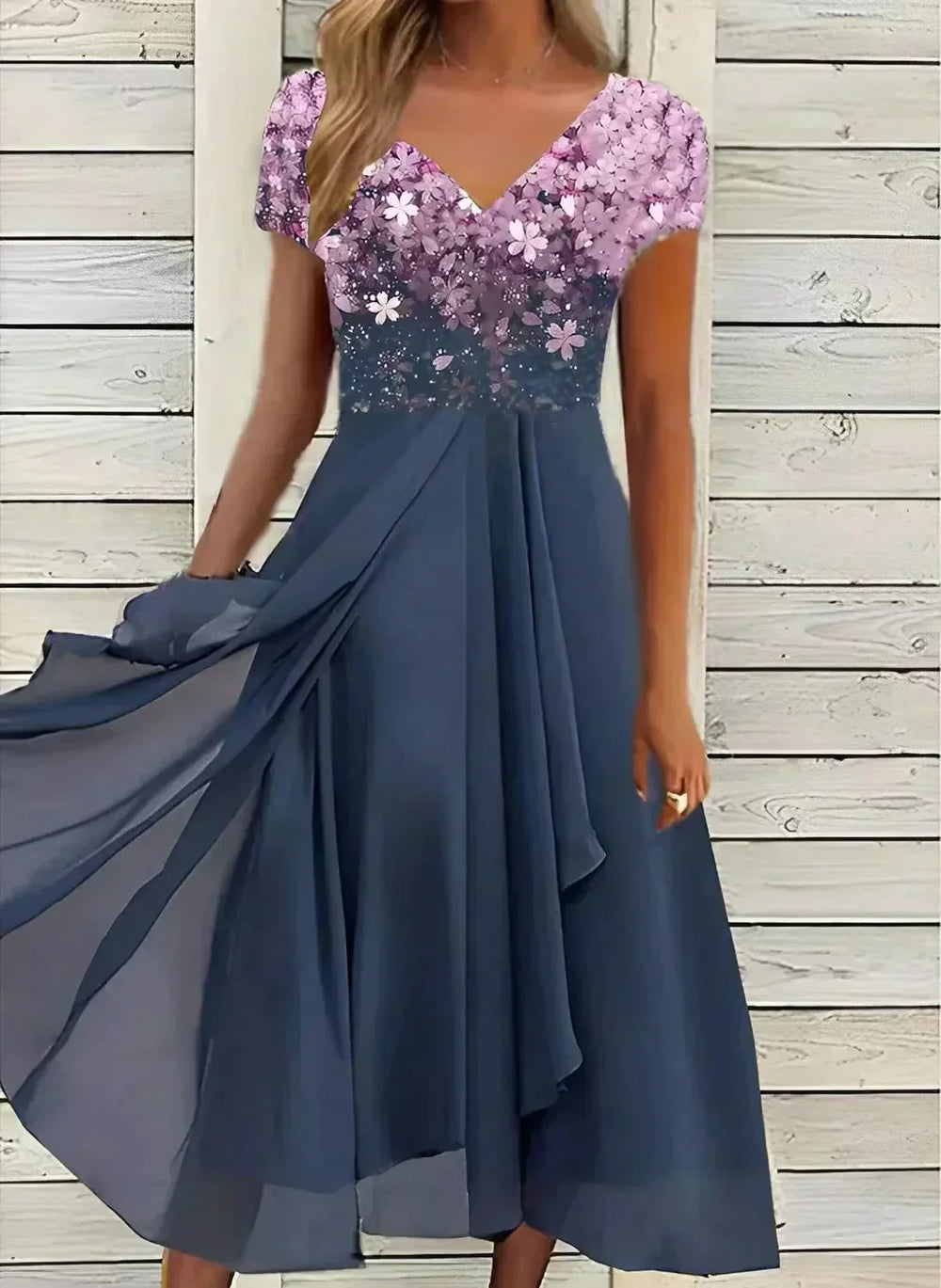 Dorotéia - Vestido de Festa Floral