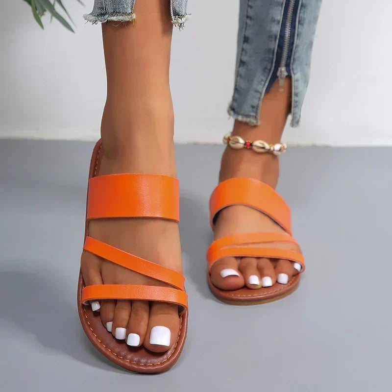 Hosana - Sandália Feminina Slip On Confortável