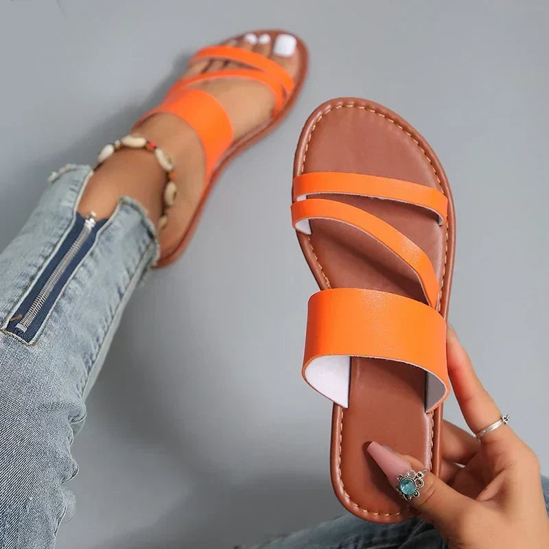 Hosana - Sandália Feminina Slip On Confortável
