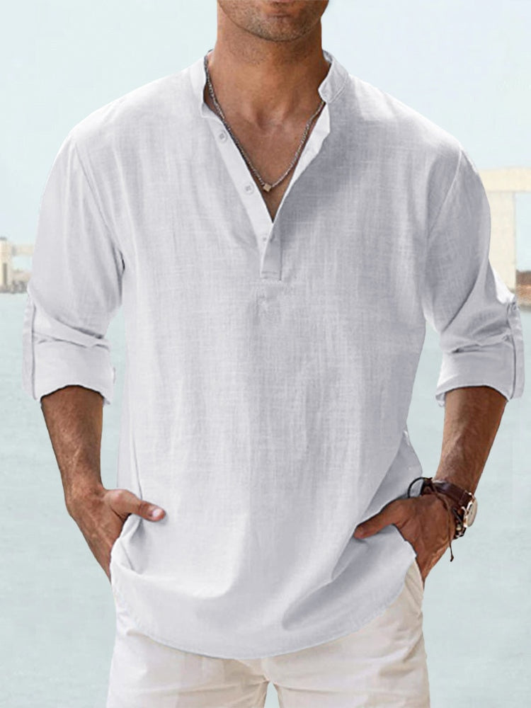 Genésio - Camisa Masculina Respirável